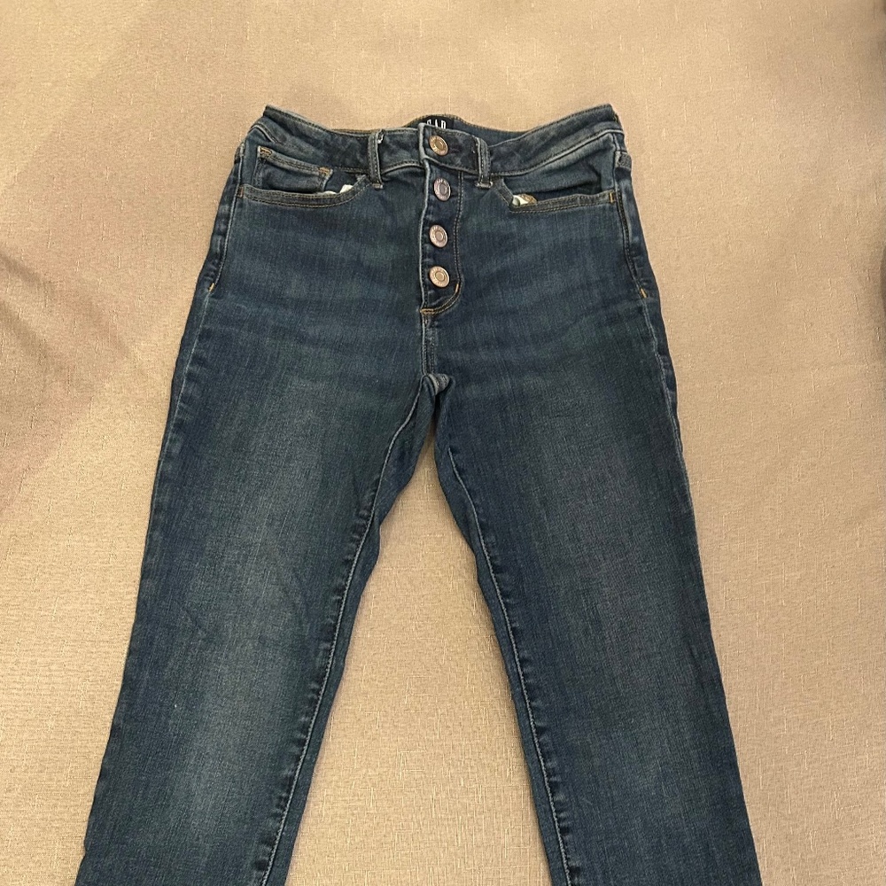 Gap Denim Stretch High Rise Jeggings size 12